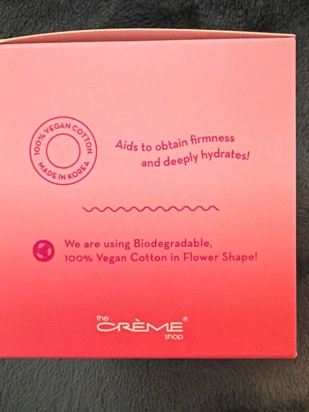 The Creme Shop Pomegranate Visibly Firming Toner Pads